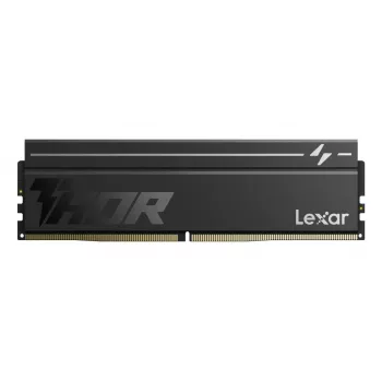 Kit de memória de secretária Lexar DDR5 THOR 2.0 32GB (2x16GB) 6000MHz CL40 RGB preto