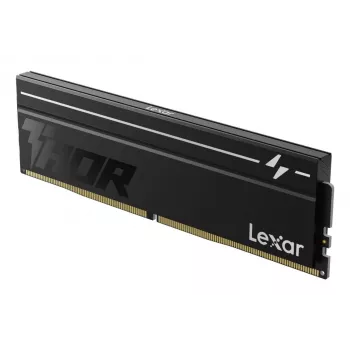 Kit de memória de secretária Lexar DDR5 THOR 2.0 32GB (2x16GB) 6000MHz CL40 RGB preto