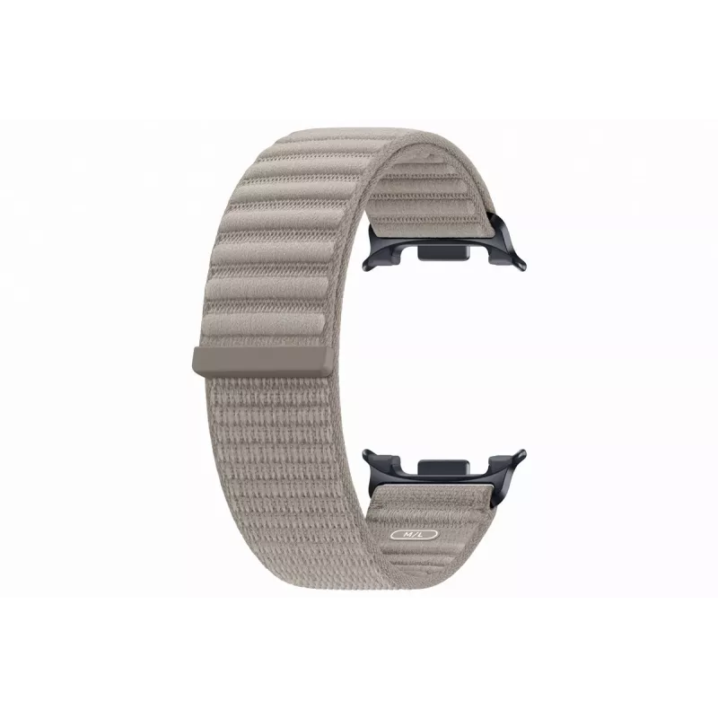 Samsung bracelete de tecido (M/L) para Galaxy Watch 9 e Watch 8, Mokka