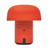 Coluna Bluetooth portátil KOODUU Sensa Play com candeeiro LED RGB regulável, proteção contra salpicos IPX4, emparelhamento TWS, USB-C, laranja