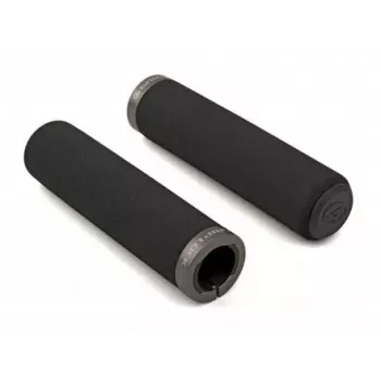 Punhos de bicicleta Author Rankenos AGR F95 GripLock 102 mm Lock-On, preto