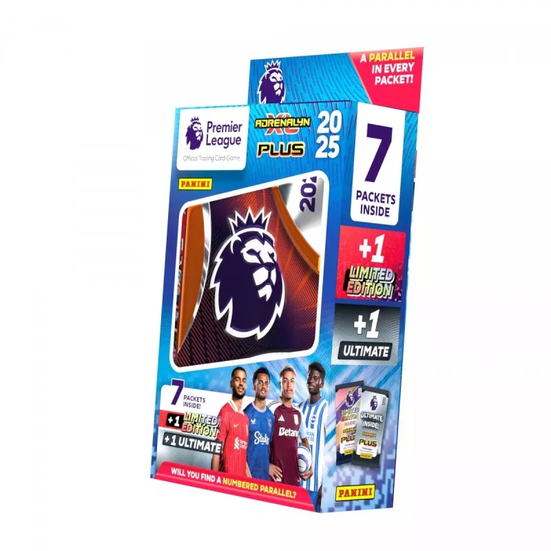 Panini Adrenalyn XL Plus Premier League 2025 caixa de colecionador