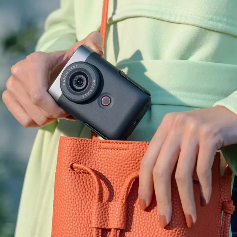 Canon PowerShot V10 Advanced Vlogging Kit, 4K, sensor de 1 polegada, prateada (5946C005AA)