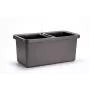 URBALIVE BERBERIS DUO Vaso de autorrega 78 x 39 cm cinzento