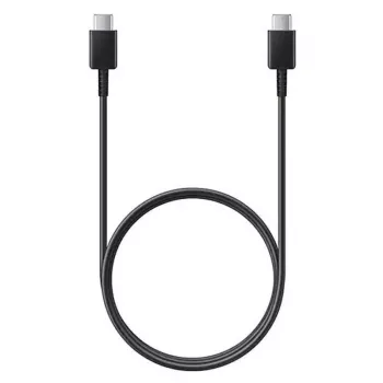 Cabo de dados Samsung EP-DG980BBE USB-C para USB-C 3A 1m Preto (Bulk)