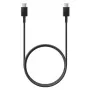 Cabo de dados Samsung EP-DG980BBE USB-C para USB-C 3A 1m Preto (Bulk)