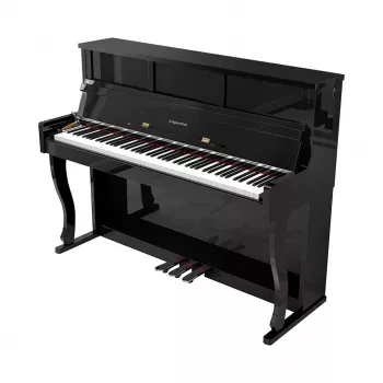 Piano digital Kruger&Matz KMDP-755, 88 teclas com peso, preto