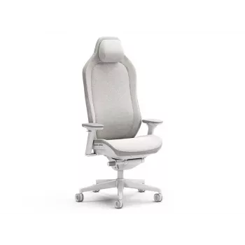 Fractal Design Refine 2 Fabric Light Cadeira gaming, cinzento claro/branco