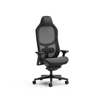 Cadeira gaming Fractal Design Refine 2 Hybrid Dark, preto