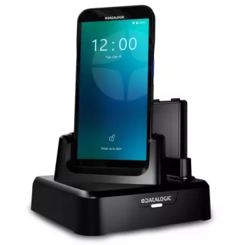 Datalogic Single Slot Dock estação de carregamento/dados Ethernet+USB C com bateria de substituição - requer