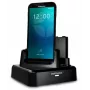 Datalogic Single Slot Dock estação de carregamento/dados Ethernet+USB C com bateria de substituição - requer