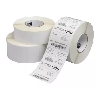 Zebra Z-Perform 1000T - branco - papel - transferência térmica - permanente - quadrado