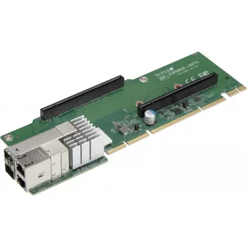 Supermicro AOC-2UR68G4-i4XTS 2U Ultra Riser - adaptador de rede