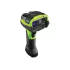 Zebra DS3608-XR: ROBUSTO, IMAGER DE ÁREA, ALCANCE ESTENDIDO (SE58), COM FIOS, MIRA LASER VERDE, VERDE INDUSTRIAL, MOTOR DE VIBRAÇÃO