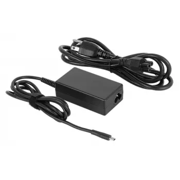 Fonte de alimentação USB-C de 65W com cabo de alimentação (UK)
