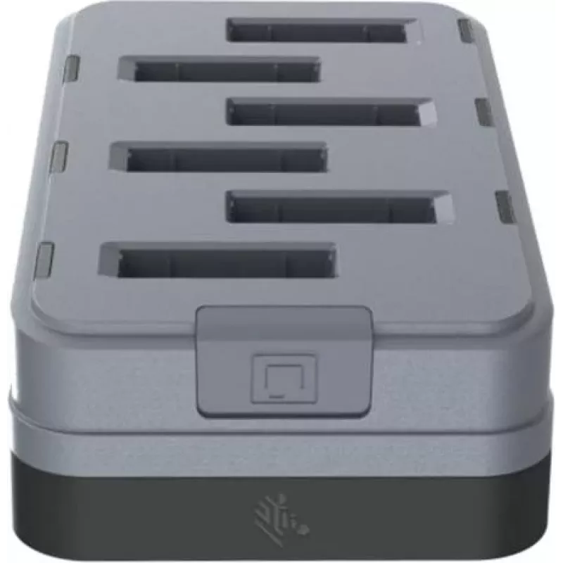 Zebra WS301 carregador de baterias de substituição de 6 slots para carregar 6 baterias. País - USB Type-C