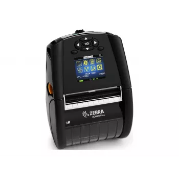 Zebra impressora DT ZQ620 Plus 3 inch/72mm Healthcare tipos de letra ingleses Wi-Fi 6 Dual Radio (802.11AX/BT5.x) Linered Platen núcleo 0.75 inch grupo E clipe de cinto