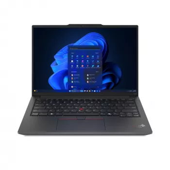 Lenovo ThinkPad E14 Gen 6 Ryzen™ 5 7535U 256GB SSD 16GB 14 WUXGA (1920x1200) IPS WIN11 Pro PRETO teclado com retroiluminação leitor de impressões digitais 1YW