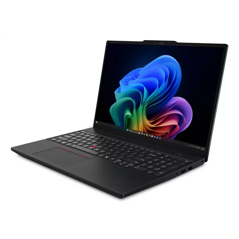 Lenovo ThinkPad T16 Gen 5 Core™ Ultra 7 355 512GB SSD 16GB 16 (1920x1200) WIN11 Pro PRETO teclado retroiluminado leitor de impressões digitais. 1 ano de garantia
