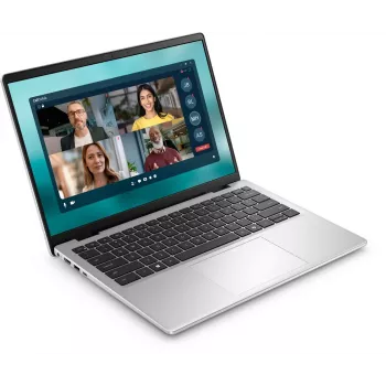 Dell Pro 14 Essential PV14250 Core 5 120U 14,0 polegadas WUXGA 300nits AG 16GB DDR5 5200 SSD512 Intel Graphics FgrPr WLAN+BT BcklKb 4C 65W W11Pro EDU Platina Prateado 4J