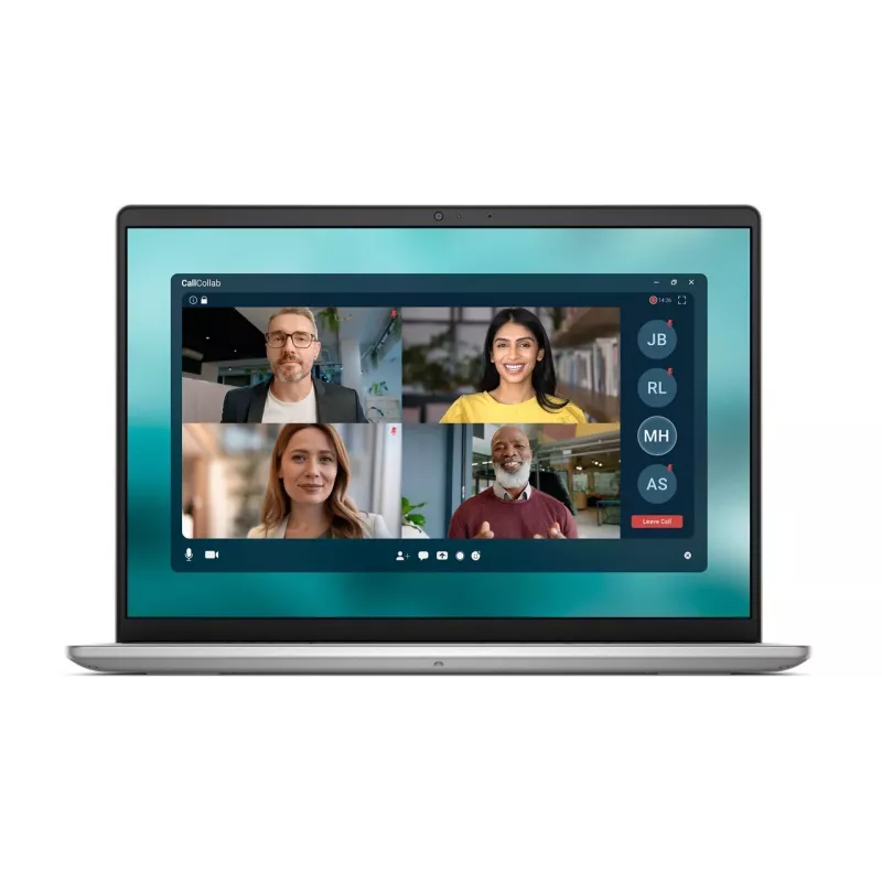 Dell Pro 14 Essential PV14250 Core 5 120U 14,0 polegadas WUXGA 300nits AG 16GB DDR5 5200 SSD512 Intel Graphics FgrPr WLAN+BT BcklKb 4C 65W W11Pro EDU Platina Prateado 4J