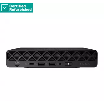 RENEW SILVER HP EliteDesk 8 G1i Mini - Ultra 9-285, 64GB, 1TB SSD, rato USB, Win 11 Home, 1 ano
