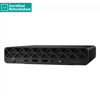 RENEW SILVER HP EliteDesk 8 G1i Mini - Ultra 9-285, 64GB, 1TB SSD, rato USB, Win 11 Home, 1 ano