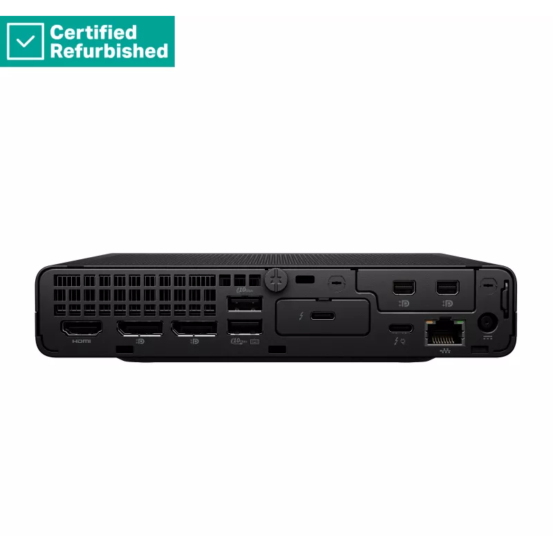 RENEW SILVER HP EliteDesk 8 G1i Mini - Ultra 9-285, 64GB, 1TB SSD, rato USB, Win 11 Home, 1 ano