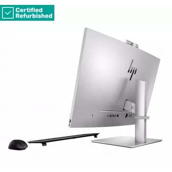 RENEW SILVER HP Elite 870 G9 AIO All-in-One 27 - i7-13700, 16GB, 1TB SSD, 27 QHD Touch AG, altura ajustável, sem rato, DOS, 1 ano