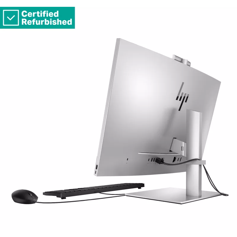 RENEW SILVER HP Elite 870 G9 AIO All-in-One 27 - i9-14900, 64GB, 2TB SSD, 27 QHD Non-Touch AG, altura ajustável, rato USB, Win 11 Pro, 1 ano