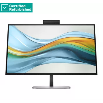 RENEW GOLD HP 527pm Series 5 Pro monitor de conferência QHD - 27 2560x1440 QHD 350-nit 100Hz AG, IPS, USB-C(100W/15W)/HDMI/DP Daisy-Chain, 3x USB-A, altifalantes, webcam, RJ-45 LAN, altura ajustável/inclinação/rotação/pivot, 1 ano (substitui E27m)