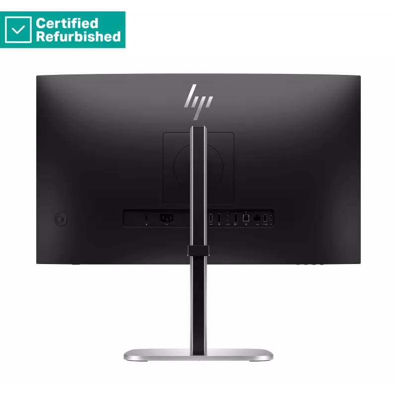 RENEW GOLD HP 527pm Series 5 Pro monitor de conferência QHD - 27 2560x1440 QHD 350-nit 100Hz AG, IPS, USB-C(100W/15W)/HDMI/DP Daisy-Chain, 3x USB-A, altifalantes, webcam, RJ-45 LAN, altura ajustável/inclinação/rotação/pivot, 1 ano (substitui E27m)
