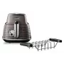 De'Longhi Scultura CTZ2103BG torradeira de 2 fatias, 900 W, champanhe dourado