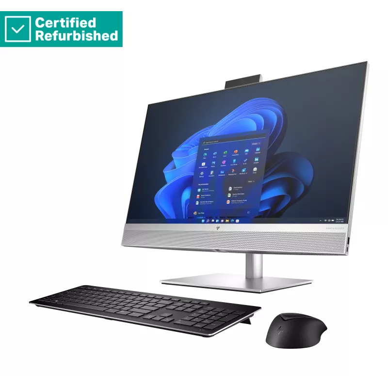 RENEW SILVER HP Elite 870 G9 AIO All-in-One 27 - i7-14700, 16GB, 512GB SSD, 27