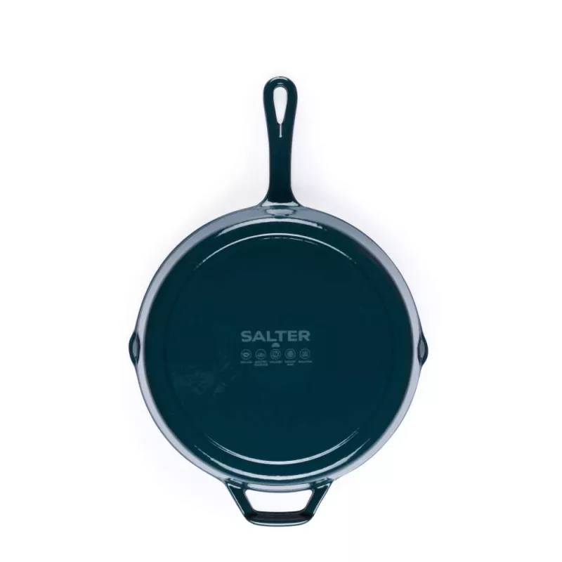 Salter BW13773GR frigideira em ferro fundido 26 cm, verde