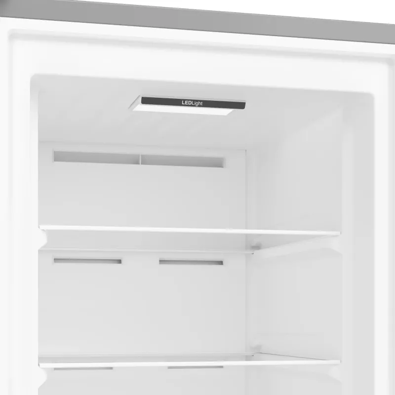 Arca congeladora BEKO B3RMFNE314XB, classe de eficiência energética E, 186,5 cm, 286L, cor inox