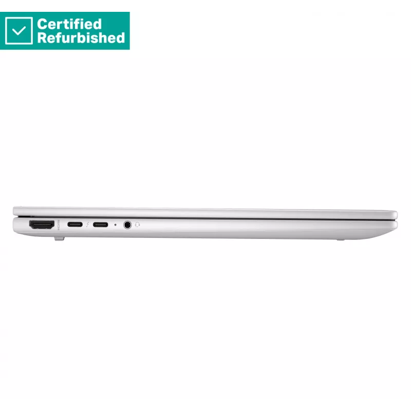 RENEW GOLD HP EliteBook X G1i AI 14 - Ultra 7-268V, 32GB, 512GB SSD, 14 WUXGA Privacy Touch, câmara IR 5MP, compatível com WWAN, FPR, teclado retroiluminado nórdico, Glacier Silver, 68Wh, Win 11 Pro, 1 ano
