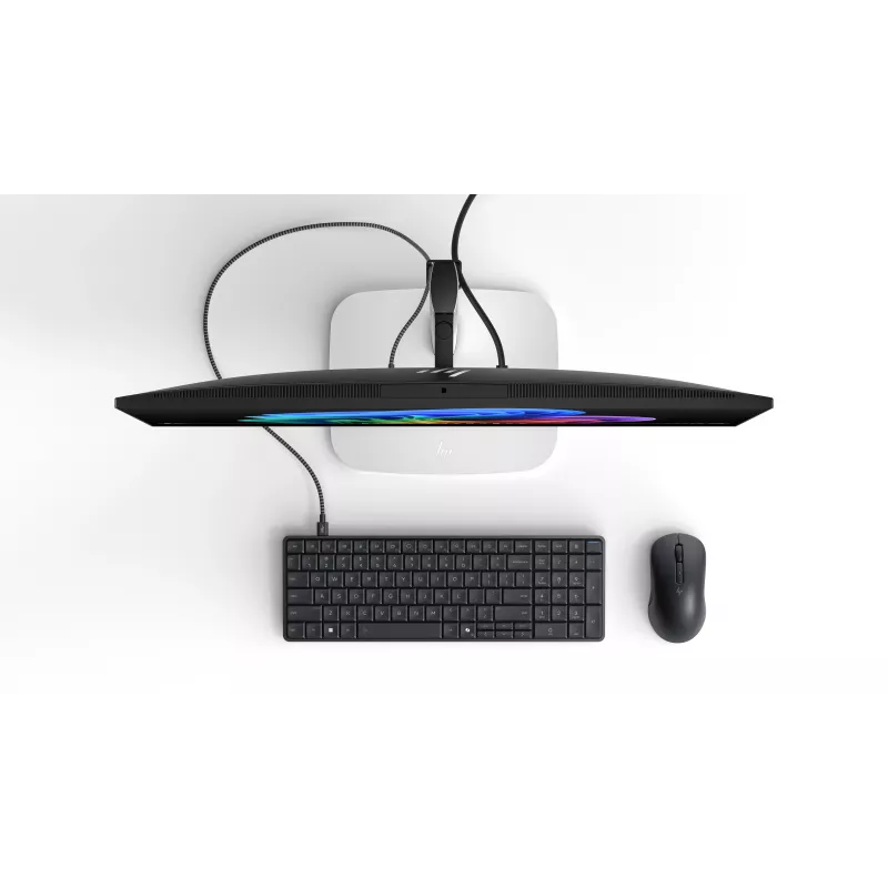 HP EliteBoard G1a AI - Ryzen 5 330, 16GB, 512GB SSD, WiFi & BT, FPR, Teclado US com retroiluminação e proteção contra salpicos, Rato 675M, 32Wh, Win 11 Pro, 3 anos