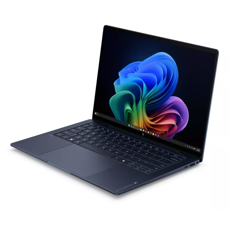 HP EliteBook X G2i 14 - Ultra 5-325, 32GB, 512GB SSD, 14 WUXGA 500-nit Touch AG, câmara IR 5MP, modem 4G/5G, FPR, teclado nórdico com retroiluminação, 56Wh, Atmospheric Blue, Win 11 Pro, 3 anos
