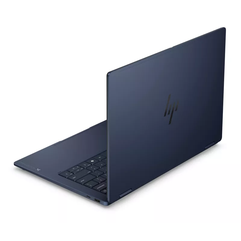 HP OmniBook X Flip x360 NG AI 14-kc0001nnx - Ryzen AI 7 450, 32GB LPDDR5X 8533 on-board, 1TB, Touch/14,0 3K (2880x1800) OLED Brightview LBL, Atmospheric Blue - 5MP IR TNR, sem adaptador AC 65W, Win 11 Home, 1 ano