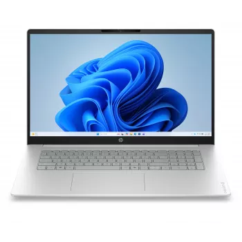 HP OmniBook 3 17-dp0008nnx - Ryzen 5 40, 16GB LPDDR5 5500 on-board, 512GB PCIe Value, 17,3 FHD (1920x1080) Antiglare IPS 300 Nits, Glacier Silver DF+ - 1080p TNR, sem adaptador AC 45W, Win 11 Home, 1 ano