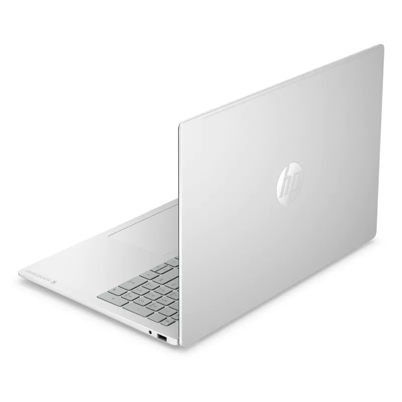 HP OmniBook 5 16-bn0006nyx - Core 5 120U, 16GB LPDDR5X 5200 on-board, 1TB PCIe Gen4 Value, 16.0 3K (2880x1800) OLED, Gletschersilber - 1080p IR TNR, sem adaptador AC 65W, Win 11 Home, 1 ano