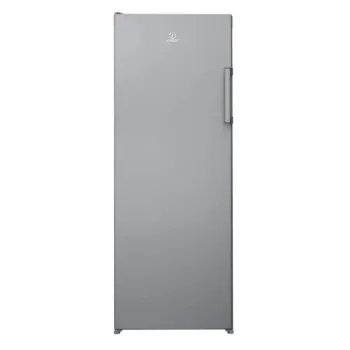 INDESIT congelador FINS1261S4E, classe de eficiência energética E, altura 171cm, 244l, prateado