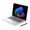 HP OmniBook 5 Flip NG AI 14-km0001nnx - Ultra 7 355, 32GB LPDDR5X 7467 on-board, 512GB, Touch/14,0 2K (1920x1200) OLED, Glacier Silver DF+ AI-Logo - 5MP IR TNR, sem adaptador AC 65W, Win 11 Home, 1 ano