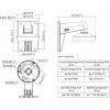 Hikvision DS-2200ZJ-WA-140 suporte de parede
