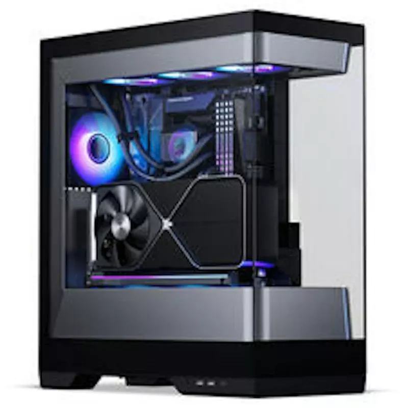 Caixa de PC PHANTEKS S2, incl. 4 ventoinhas de 120 mm, refrigeração líquida AiO Glacier One 360M25 Gen2 DRGB