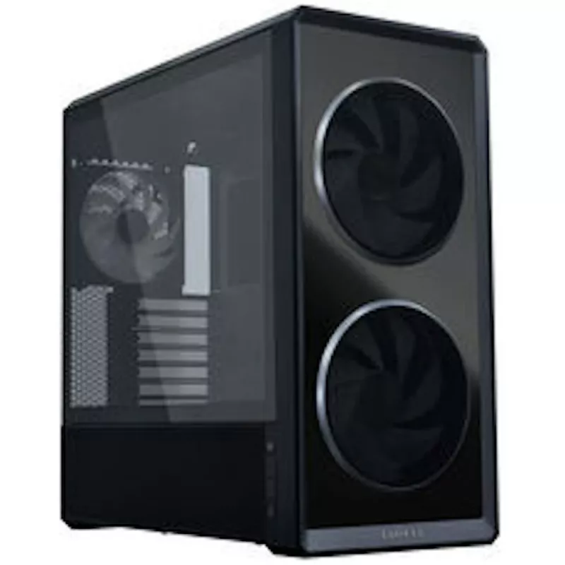 Caixa de PC Lian Li LANCOOL 217 INF Bundle + HydroShift II LCD-S 360TL AIO + 3 ventoinhas UNI FAN SL-INF 120 Reverse Blade - preto