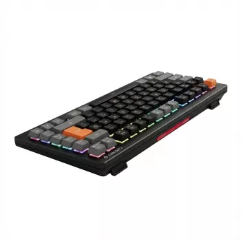 Cherry TAS MX-LP 2.1 teclado compacto sem fios layout DE preto