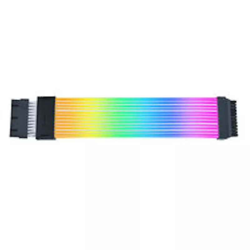 Lian Li Visual Upgrade Kit Strimer Wireless cabo para placa-mãe 24-Pin RGB, controlador + cabo GPU 12V-2x6 Wide & 8.8 Universal Screen - branco