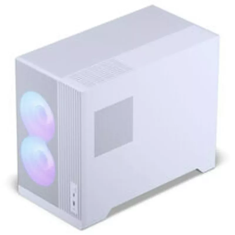 Caixa de PC Phanteks XT M3, caixa Mini + ventoinhas D30 PWM Regular Airflow D-RGB, pack de 3, branco